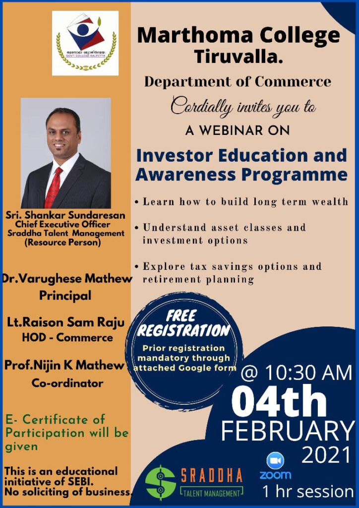 Investor Education and Awareness Programme