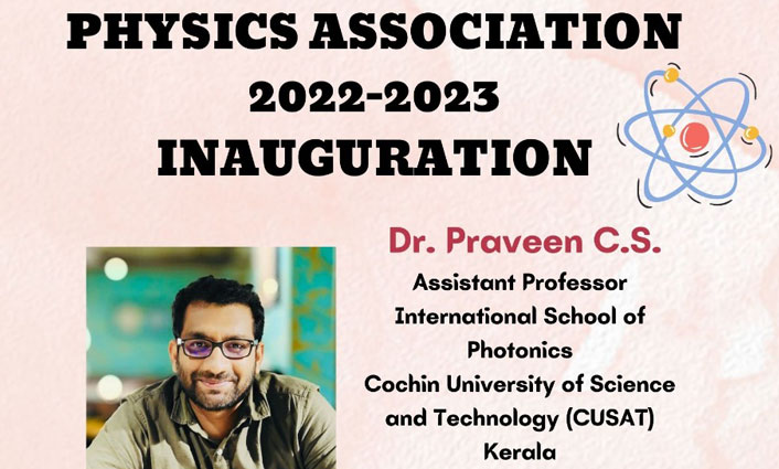 Physics Association Inauguration 2022-23