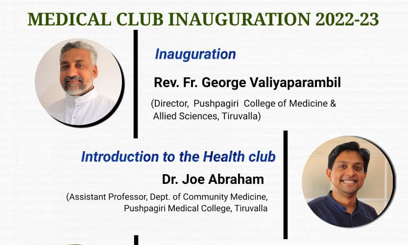 Medical Club Inauguration and Invited Lectures