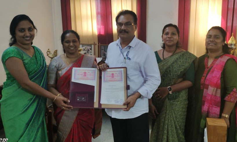 MOU Signed with Kristu Jyoty College