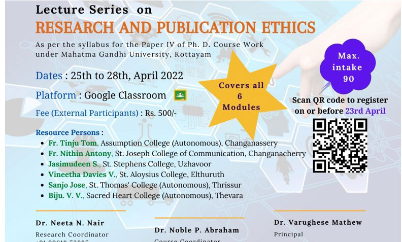 Research and Publication Ethics