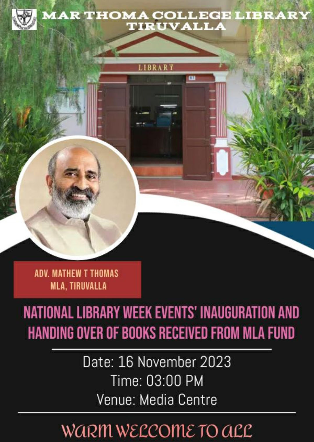 National Library Week Celebrations Inauguration and Handing over of ...