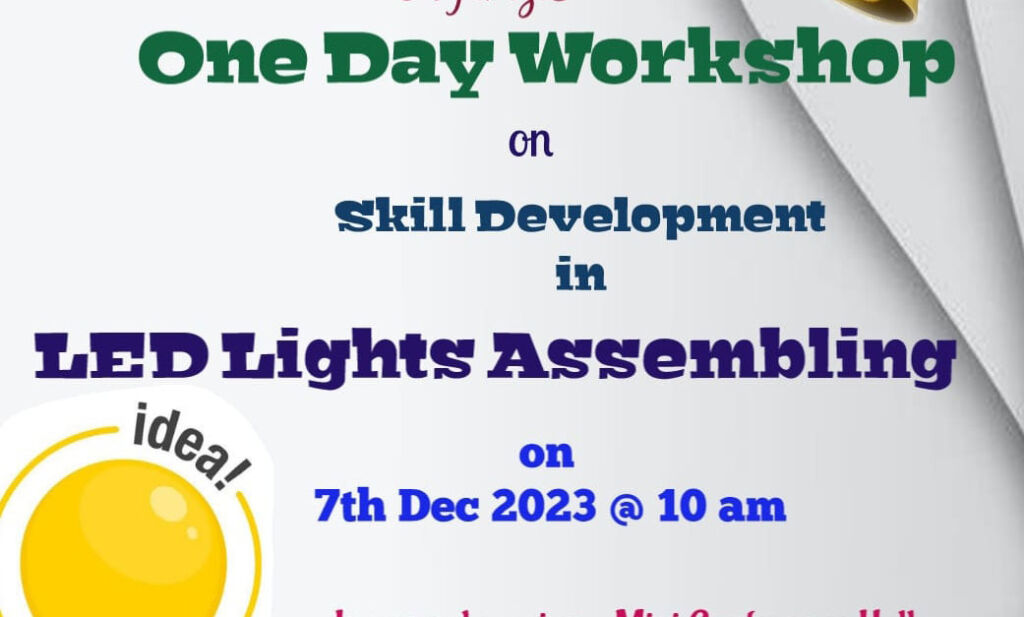 LED Light Assembling Workshop