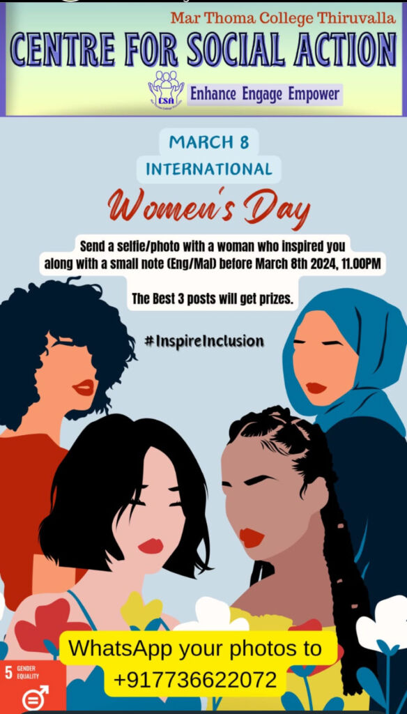 Centre for Social Action – Women’s day celebration