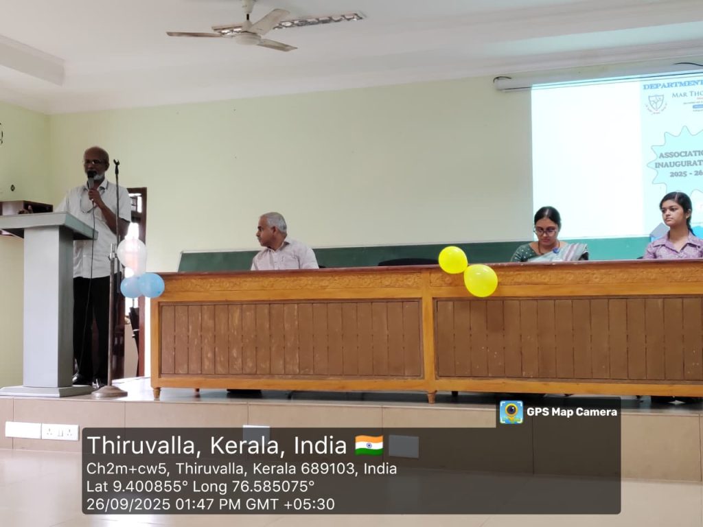 Mathematics Association Inauguration & Fresher’s day